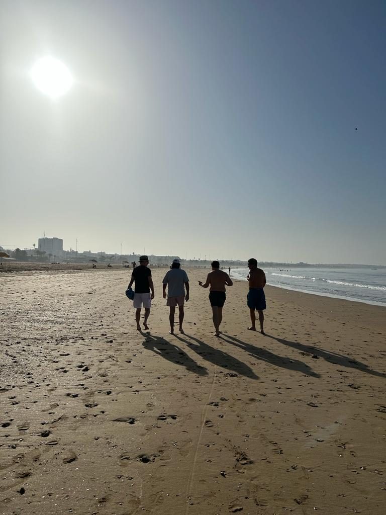 Plage d’Agadir pendant le MBT